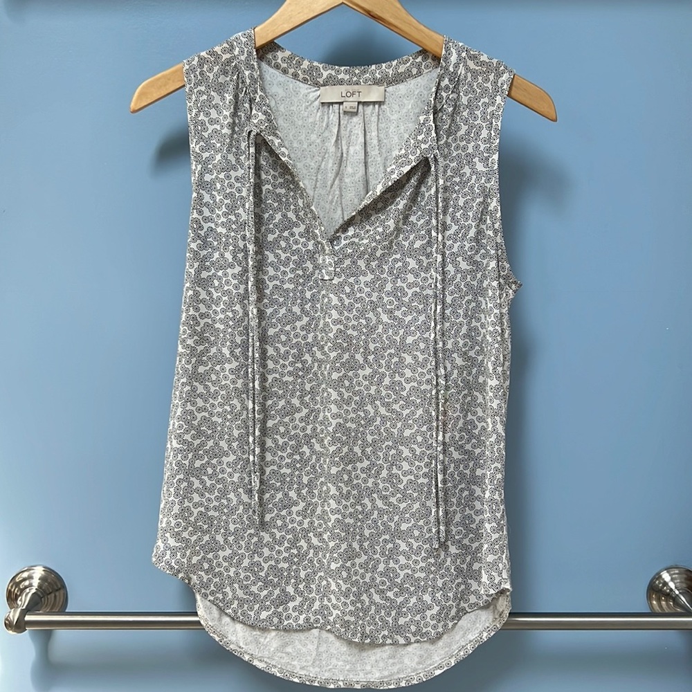 Loft Shell Tank Top Blouse Size Small